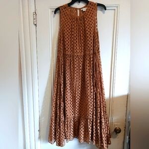 Anthropologie Ne Quittez Pas Midi Dress